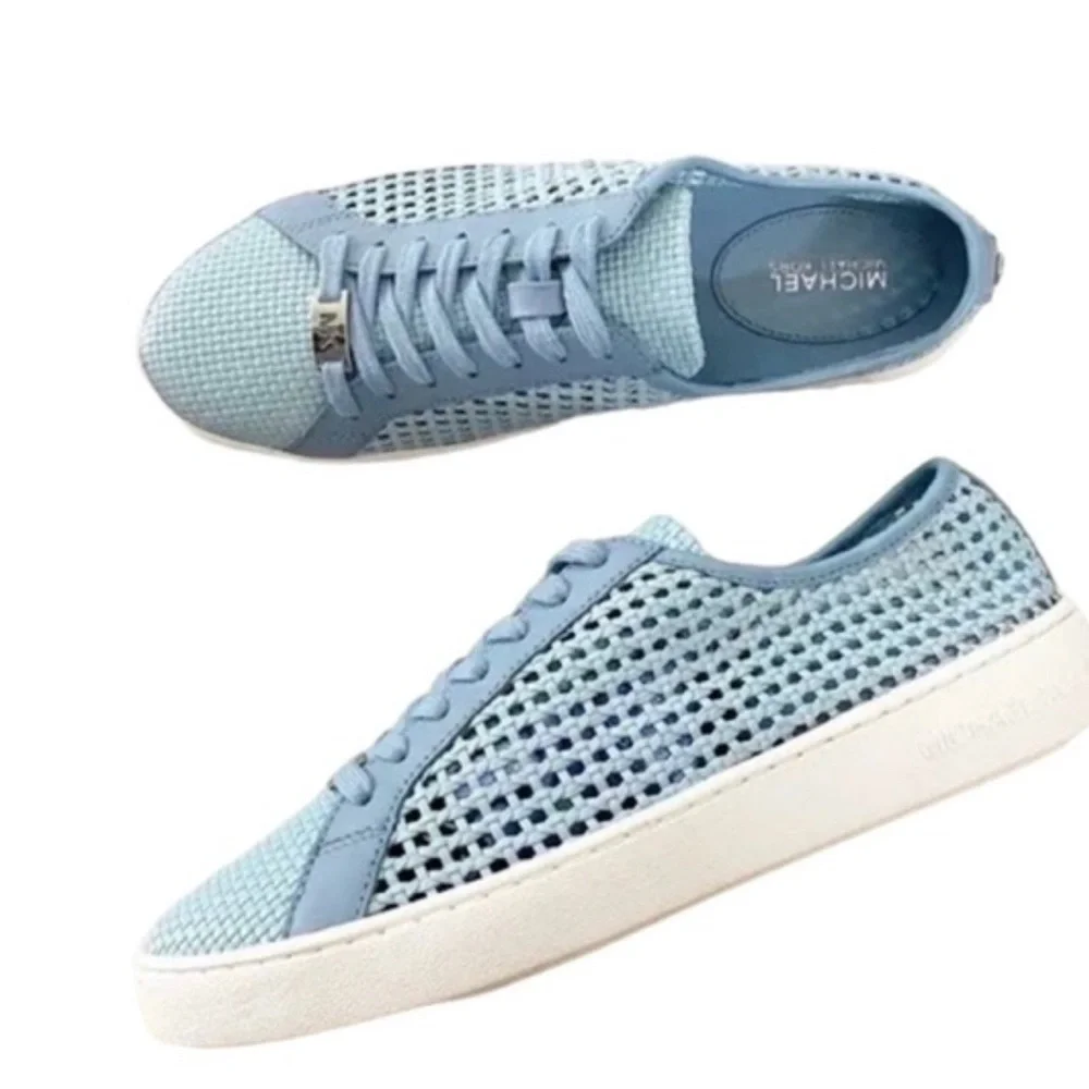 MICHAEL Michael Kors Olivia Raffia Sneakers - Picture 1 of 12